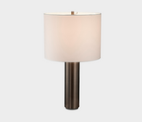Famous Haus - Luxurious Gold Table Lamp – Elegant Linen Shade