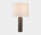 Famous Haus - Luxurious Gold Table Lamp – Elegant Linen Shade