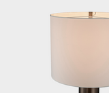 Famous Haus - Luxurious Gold Table Lamp – Elegant Linen Shade