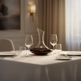 Elara Handcrafted Glass Wine Decanter with Diagonal-Cut Spout – 1.7L