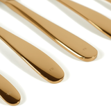CAMBRIDGE 30 PCS - Stainless Steel Cutlery Set - Gold Matte