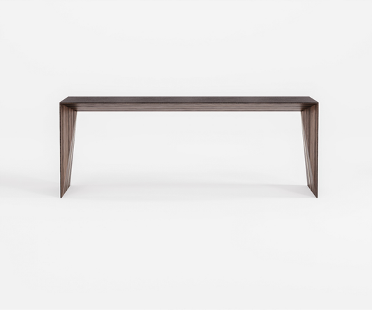 Milo Wooden Console Stainless Detail – Timeless Style