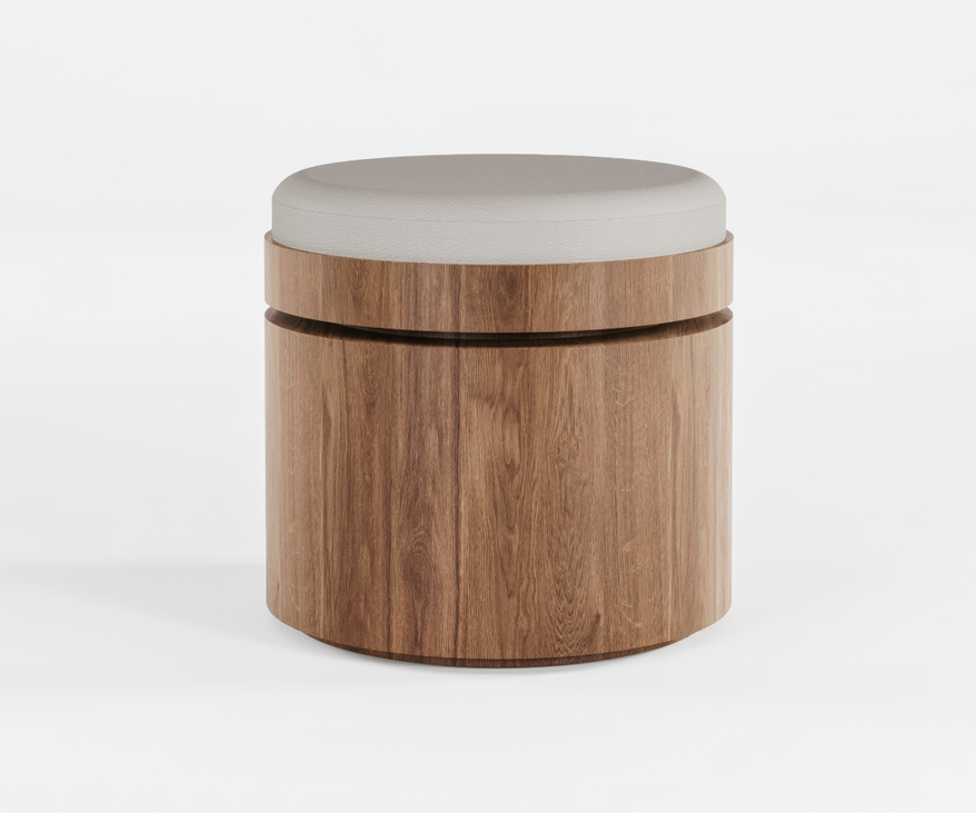 PUFF JULIE - SEAT COFFEE, EBANO 88S VENNER