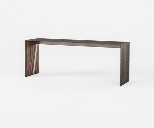 Milo Wooden Console Stainless Detail – Timeless Style