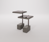 DUBLIN SIDETABLE NARA BRONZE - Famous Haus -  combines refined craftsmanship with contemporary design,