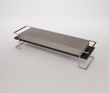Famous Haus - Bench Legend – Brushed Metal Elegance