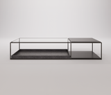 COFFEE TABLE MELINA NOCIOLLA - Famous Haus - Minimalism refined to its purest form; this coffee table captures the essence of modern sophistication.