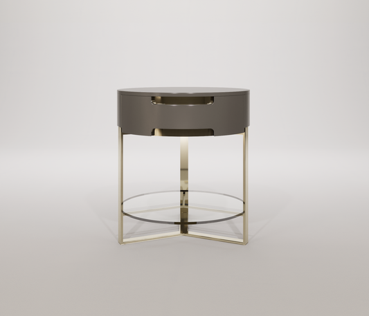 Famous Haus - Nightstand Movve - Fendi and gold stainless steel