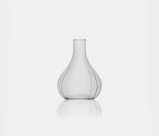 Famous Haus - Teardrop-Shaped Glass Vase