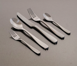CAMBRIDGE 30 PCS - Stainless Steel Cutlery Set - Black