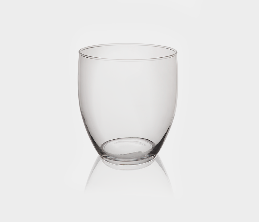 Famous Haus - Glass Champagne Dispenser with Straight Cut