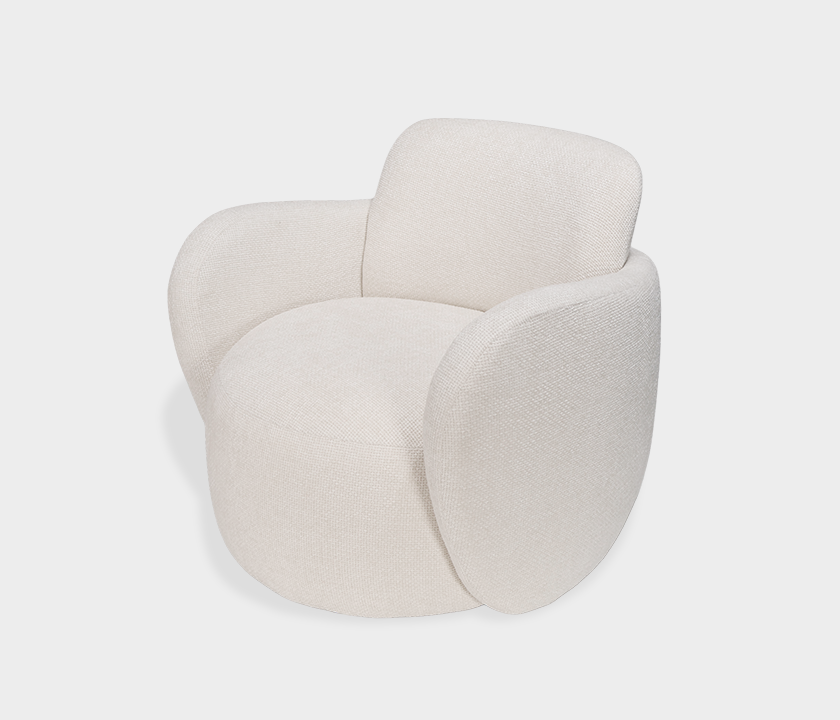 Porto Luxurious Armchair – Curved Comfort Redefined