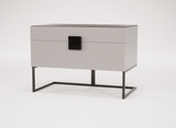 NIGHTSTAND QUATTRO - Famous Haus - The Nightstand Quattro combines functional design with contemporary aesthetics.