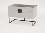 NIGHTSTAND QUATTRO - Famous Haus - The Nightstand Quattro combines functional design with contemporary aesthetics.