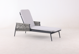 Rubi Chaise Lounge - Charcoal