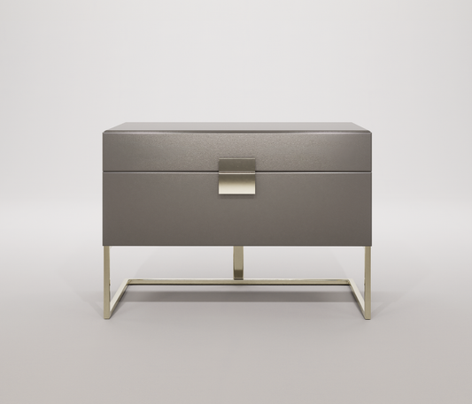 NIGHTSTAND QUATTRO - Famous Haus - The Nightstand Quattro combines functional design with contemporary aesthetics,
