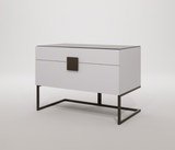 NIGHTSTAND QUATTRO - Famous Haus - The Nightstand Quattro combines functional design with contemporary aesthetics.