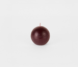 Premium Decorative Candle – Unscented Burgundy