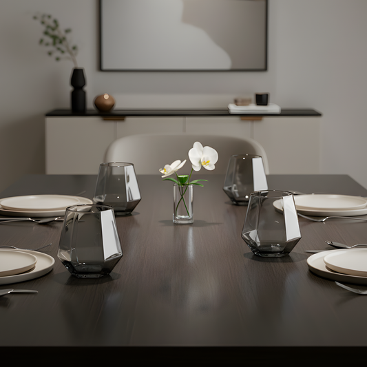 Set of 6-10oz Whiskey Glasses – Prism Design